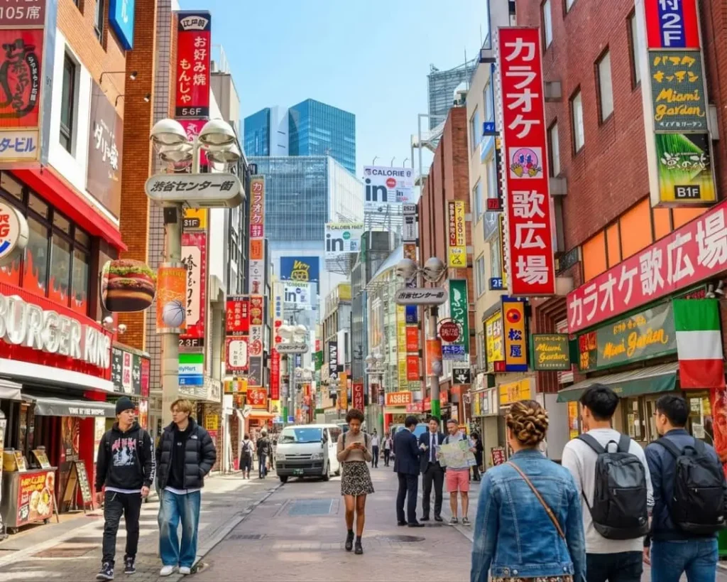 Things to do in Shibuya during the day at Center Gai