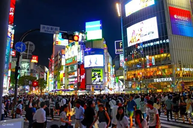 Things to do in Shibuya at night with neon lights and city views