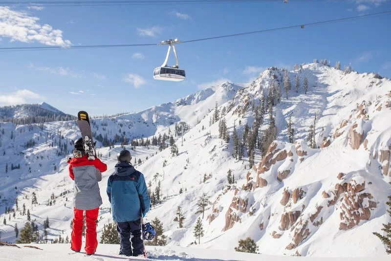 Lake Tahoe, California/Nevada in winter