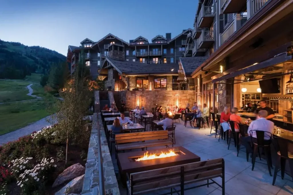 Jackson Hole, Wyoming in winter